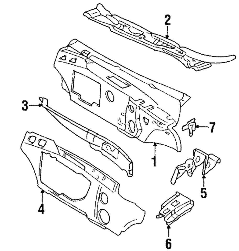 Column Assembly Support Bracket - GM (25683774)