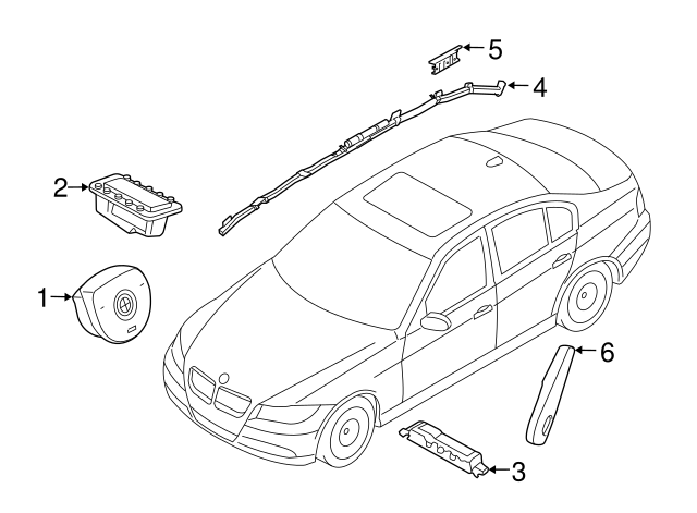 32-30-8-092-724 - Driver Air Bag - 2012-2023 BMW | Buy BMW Parts Now