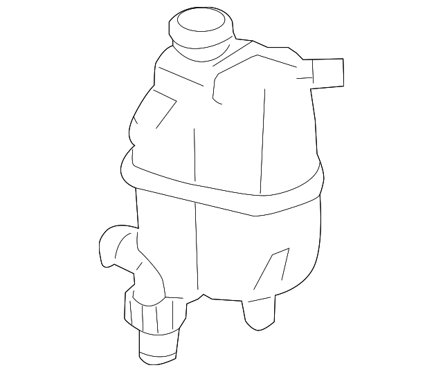 4505010003 Expansion Tank 20082016 Smart Fortwo MercedesBenz USA