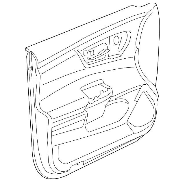 2015 Nissan Altima Door Trim Panel 809019HP5A Nissan Parts Plus