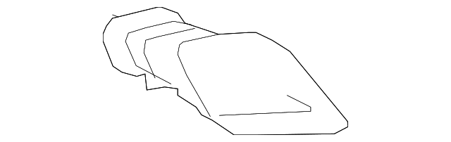Passenger Side Instrument Panel Outer Air Outlet - GM (95437808)