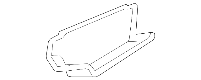 Instrument Panel Upper Compartment Mat - GM (95055090)