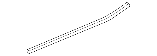 2021-2022 GM Front Passenger Side Door Window Belt Reveal Molding