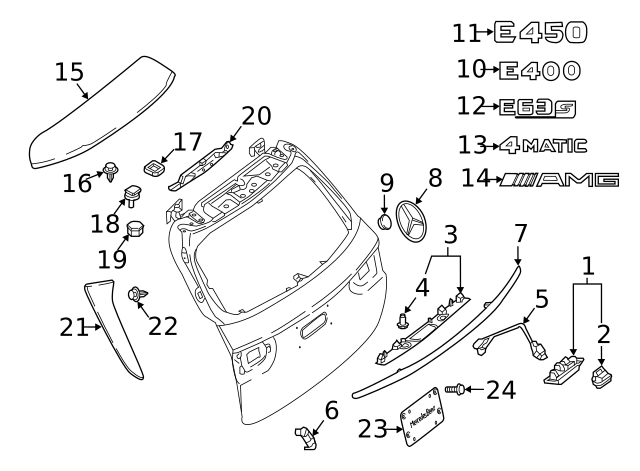 213-790-03-88 - Side Spoiler 2017-2023 Mercedes-Benz | Mercedes  