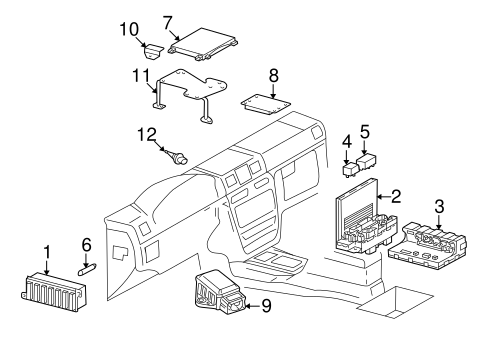 Electrical Components for 2013 Mercedes-Benz G 63 AMG® #0