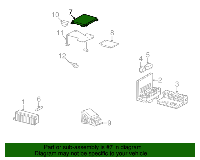 0034464010 Automatic Transmission Control Module World Mercedes