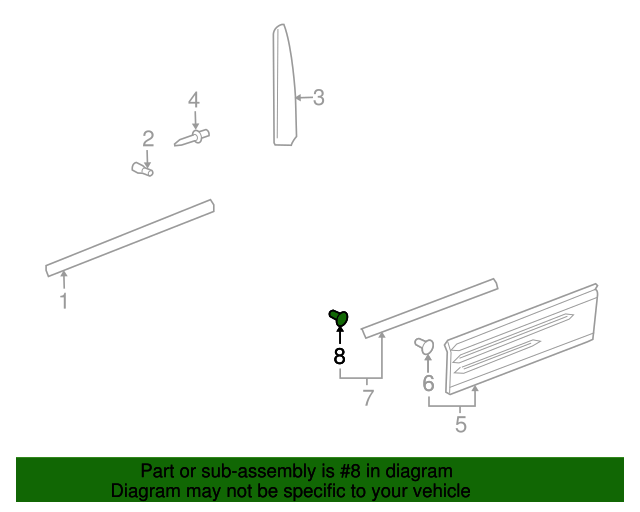 Retainer Clip GM (10261327) GMPartsNow