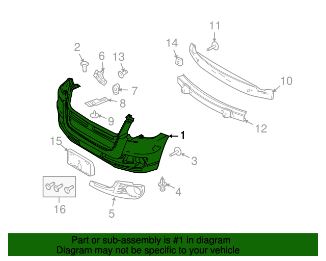 20082010 Ford Explorer Sport Trac Bumper Cover 8A2Z17D957APTM
