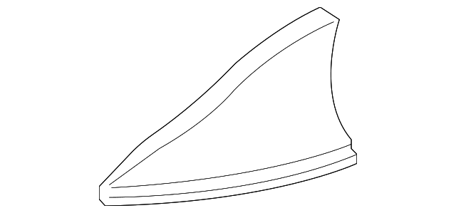 KIA CEED MK2 2012-2018 GENUINE ROOF SHARK FIN ANTENNA AERIAL 96210-A25