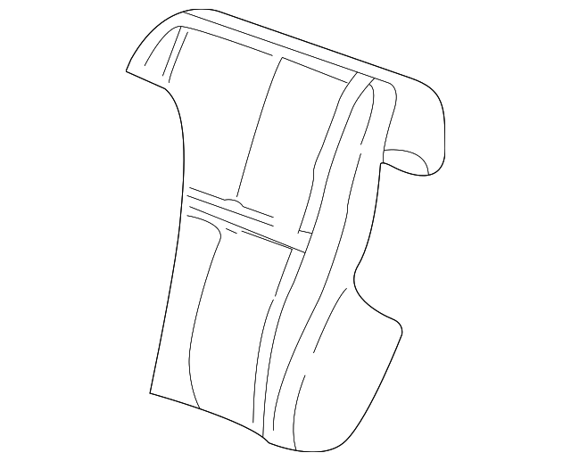 Pad Assembly, P/Seat Black Cushion - GM (88897217)