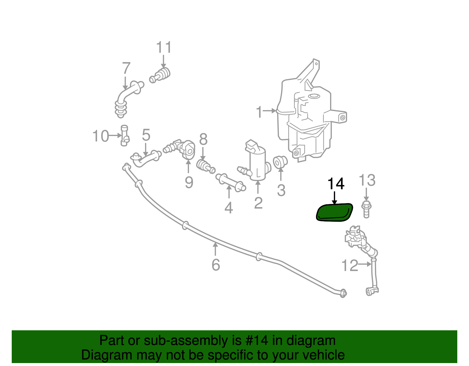 Actuator Cover - Toyota (85045-47010-J1)