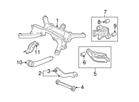 thumbnail interactive-video image 1 of Rear Prop Driveshaft For 2007-2009 Chevy Equinox & Pontiac Torrent 3.4L AWD 1 of 3