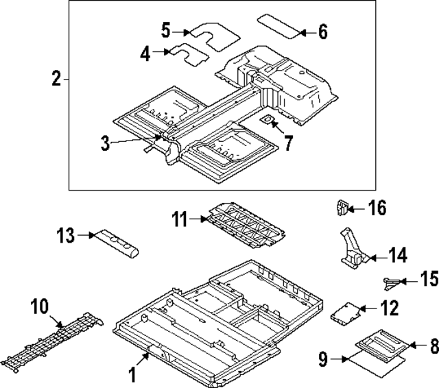 2021-2023 Volvo Upper Cover 32336716 | OEM Parts Online