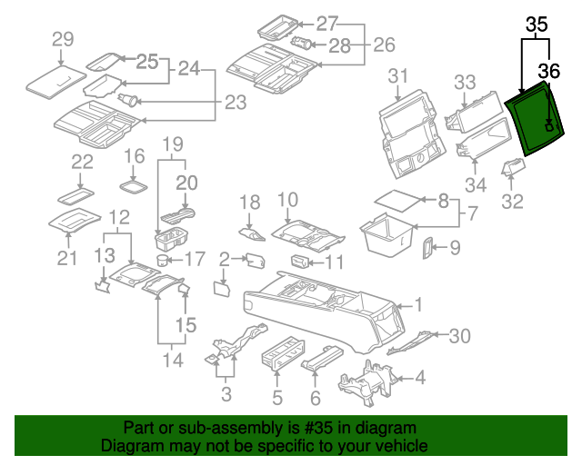 Frame Trim 7L6-863-337-E-1SG
