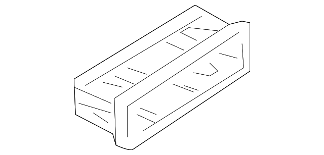 Console Bracket - Volkswagen (7L6-863-287)