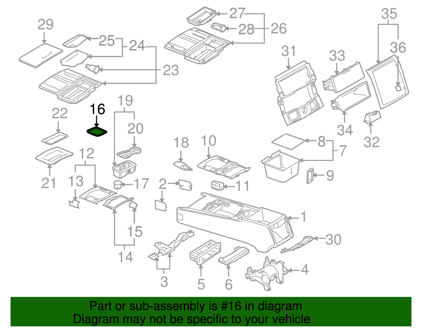 Frame - Volkswagen (7L6-864-134-C)