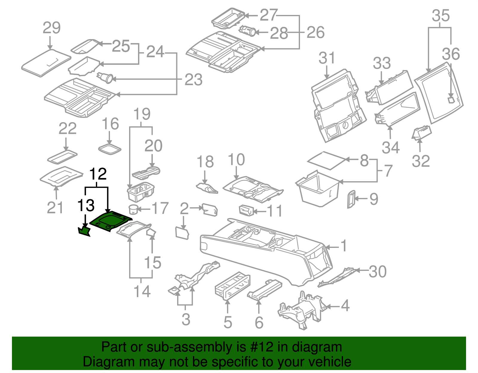 Shift Plate - Volkswagen (7L6-863-916-DT-3X1)