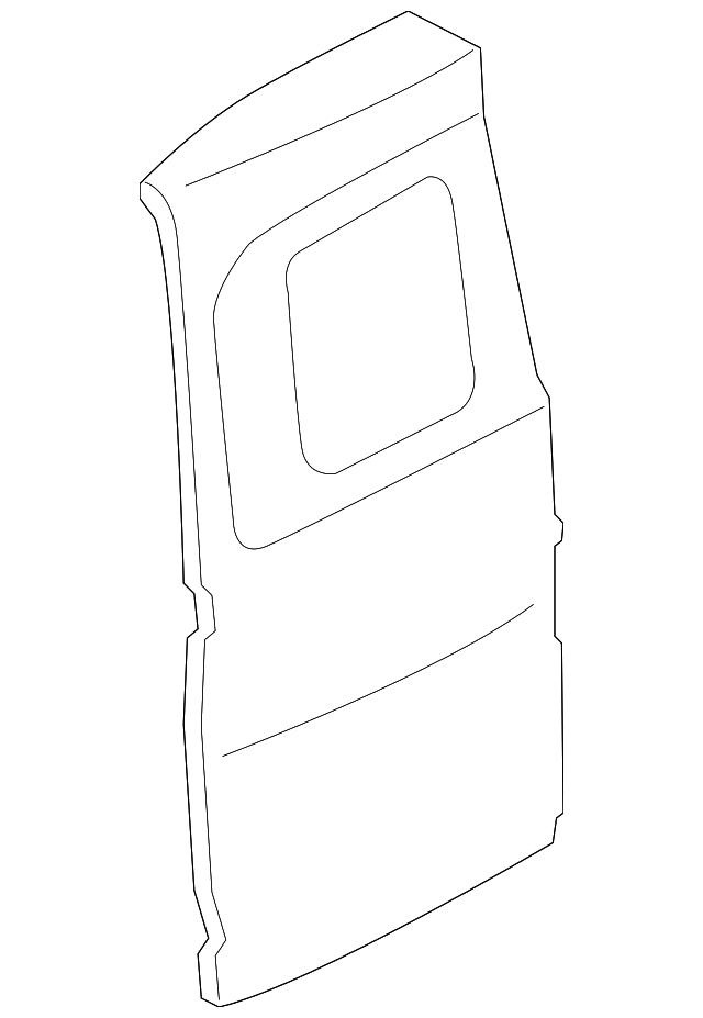 20172018 Chevrolet City Express Rear Driver Side Door 19318055