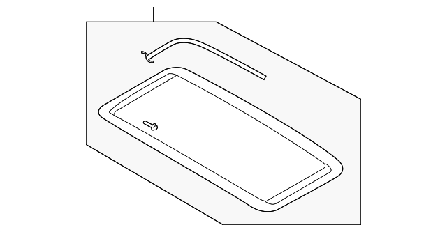Sunroof Window - GM (94579061)