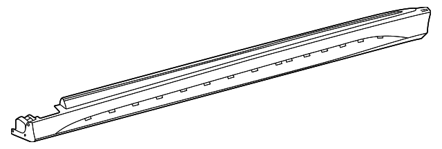 167-698-61-01-9999 - Trim, Longitudinal Member Mercedes-Benz