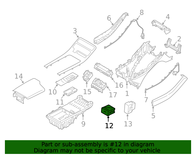 20202024 Hyundai Palisade Auxiliary Jack 96120S8000 OEM Parts Online
