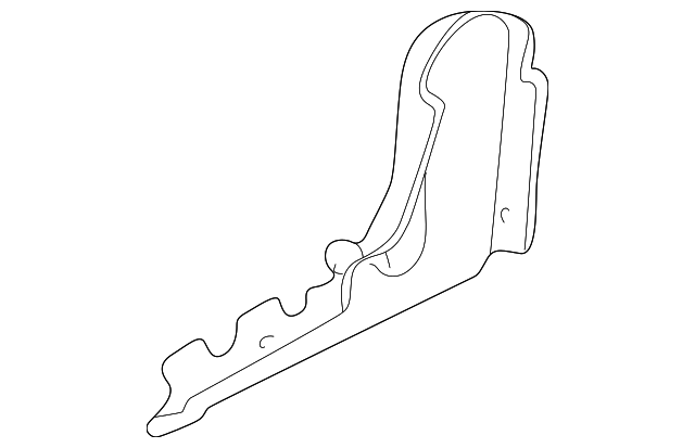Genuine Hyundai 88271-38001-LK Seat Shield Cover Right Front