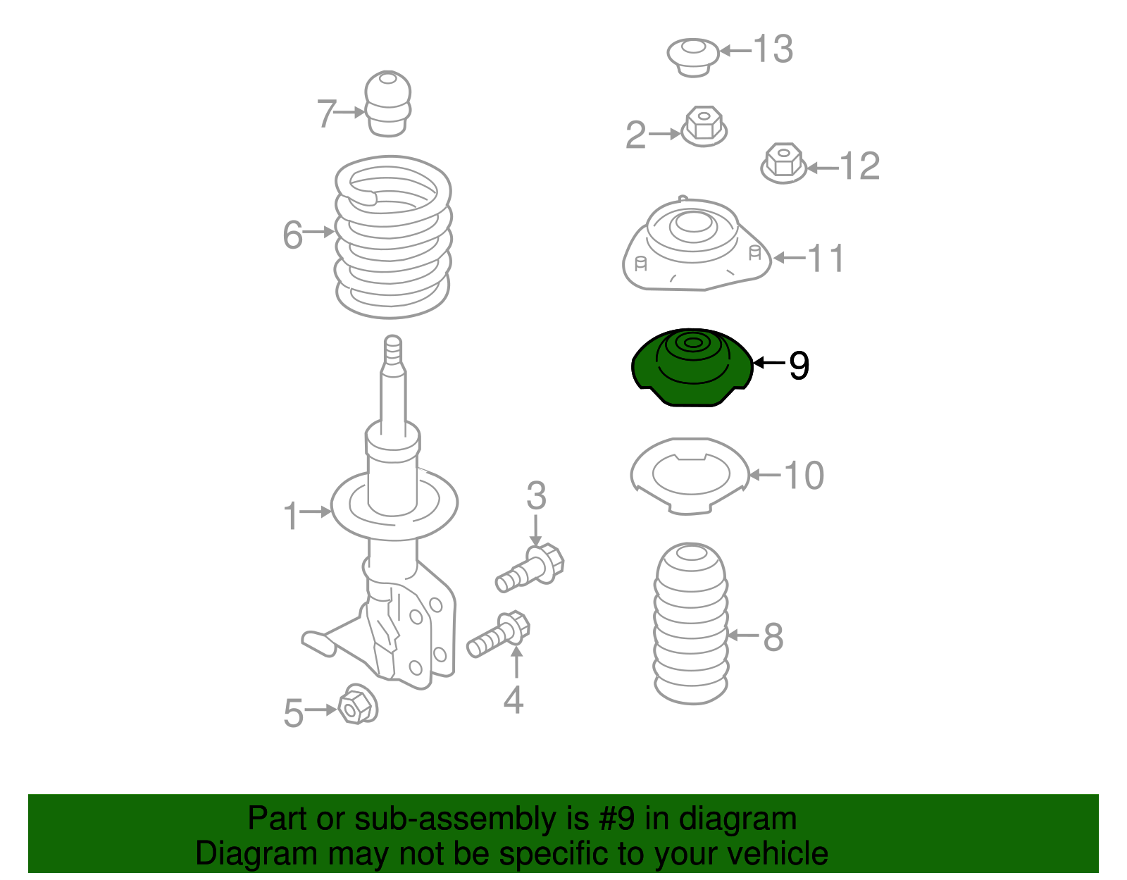 Spring Seat - Scion (SU003-00376)