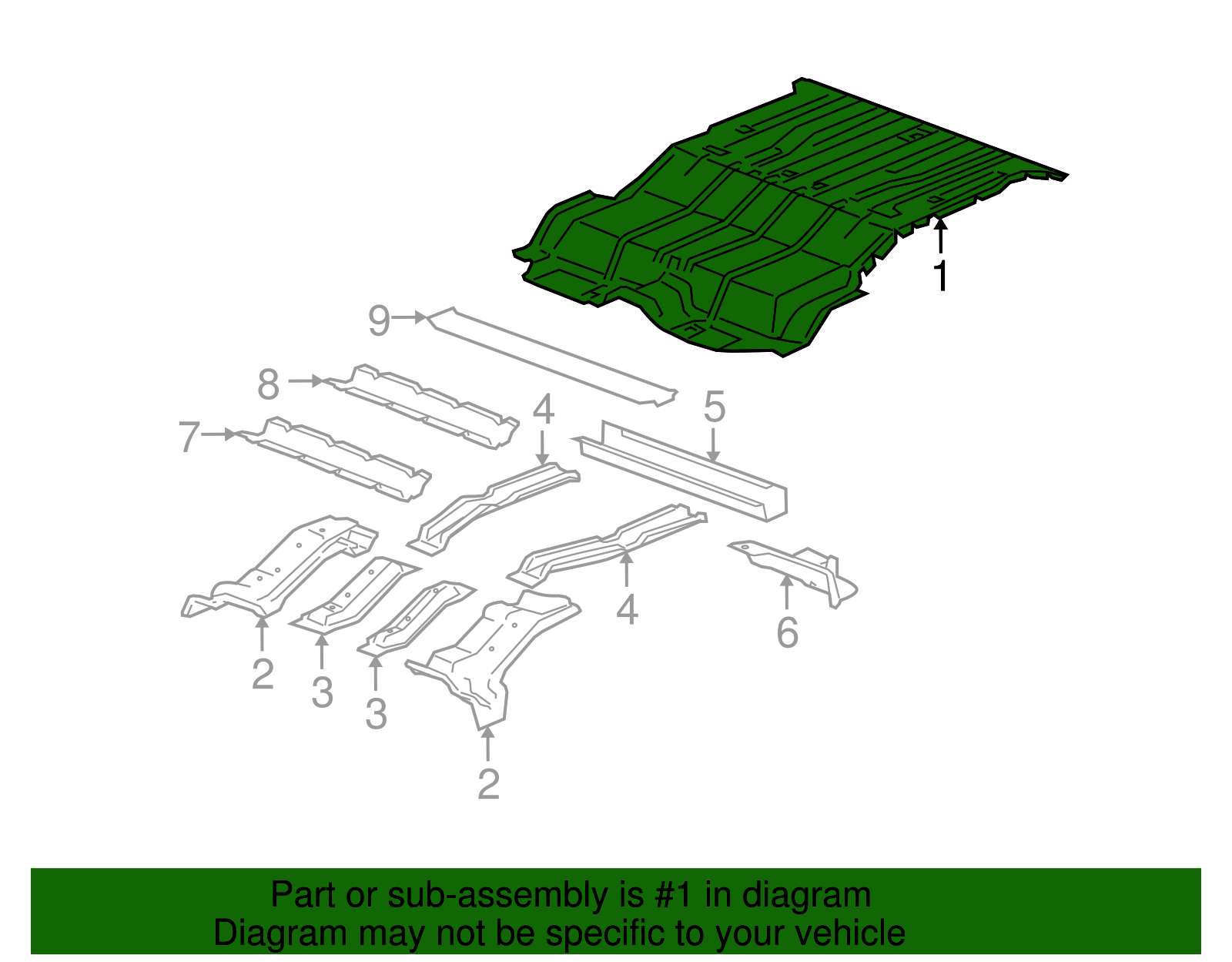 F Panel - GM (25996789)