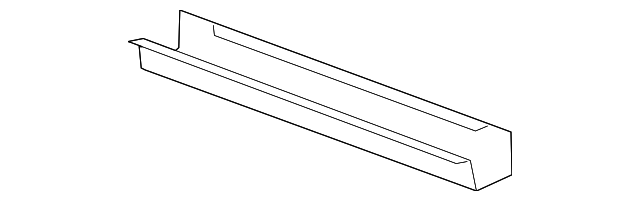 Sill, U/B Rear Cr - GM (15242992)