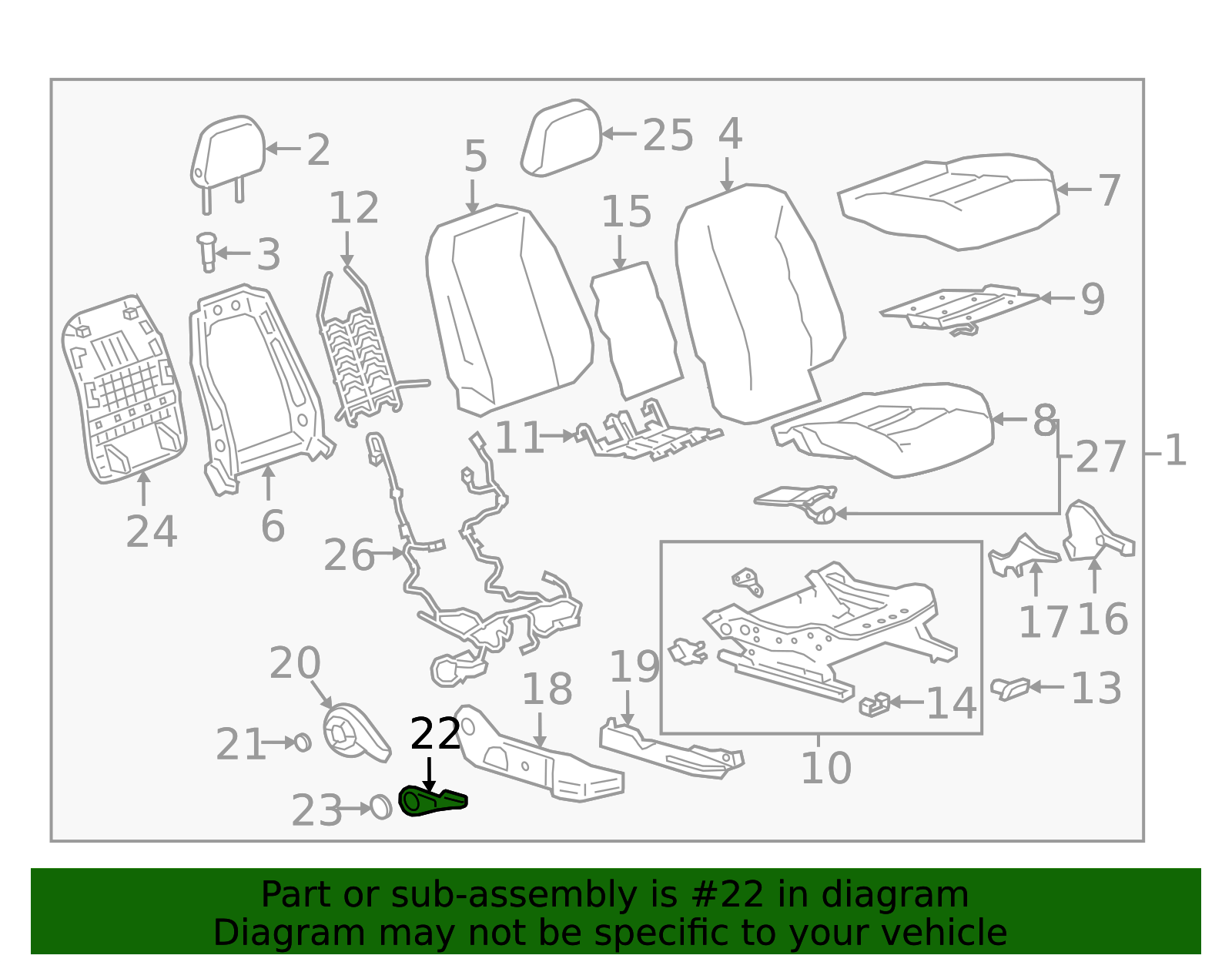 Adjust Handle - GM (84318491)