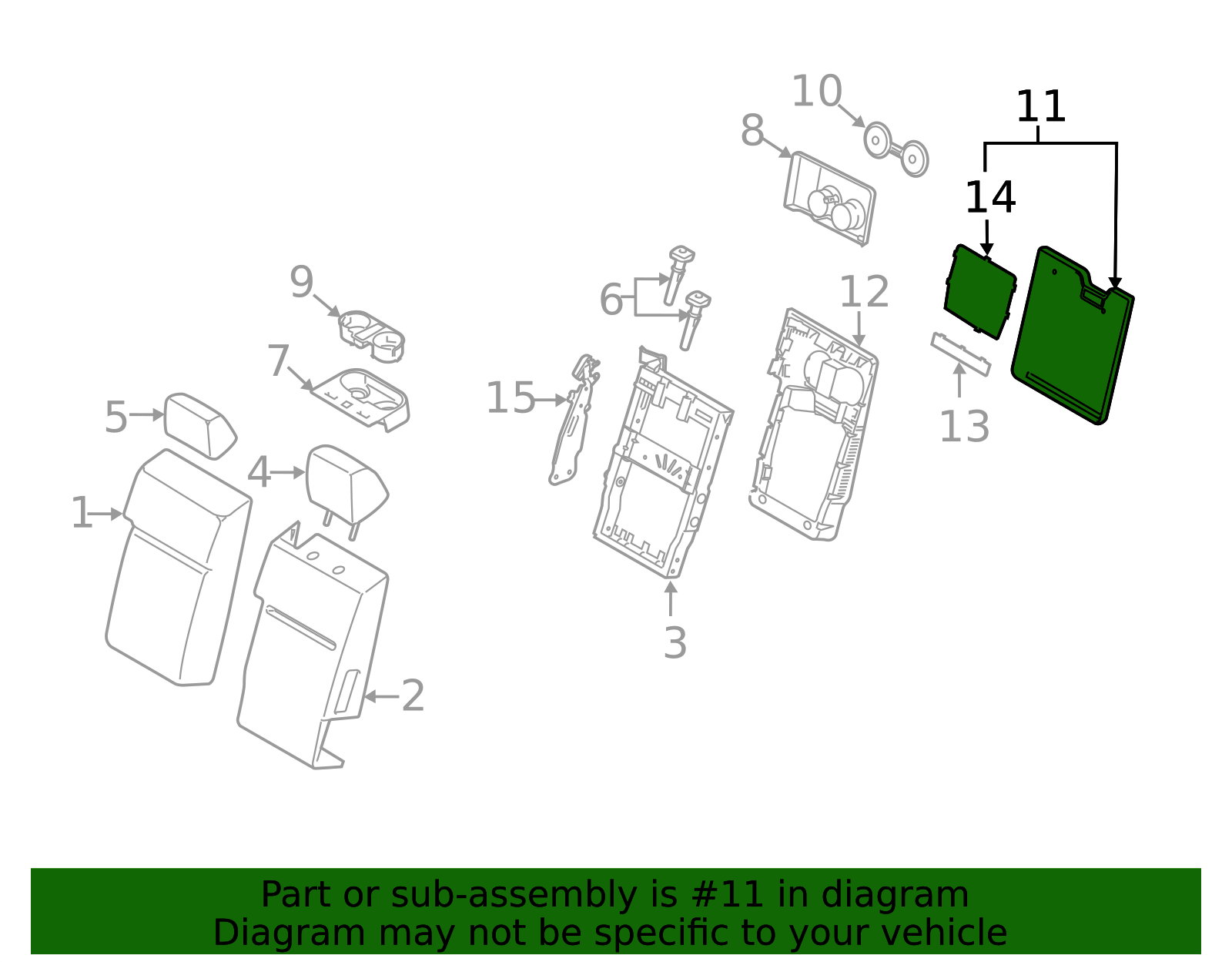 OEM Ford F-150 Front Door Check Strap - FL3Z-1623552-A For 2015-2020 Models, LH Or RH