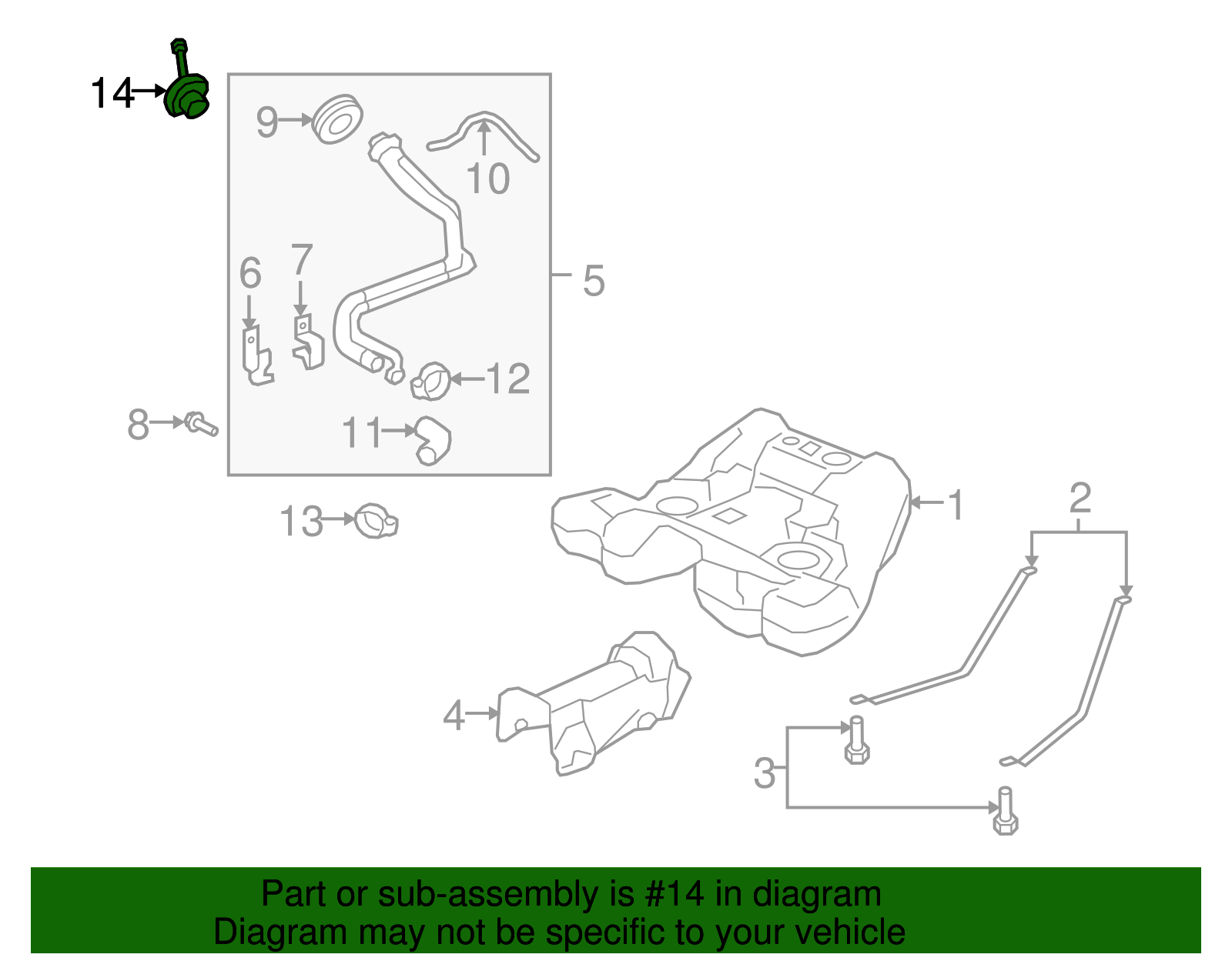 Fuel Tank Filler Cap - GM (92251462)
