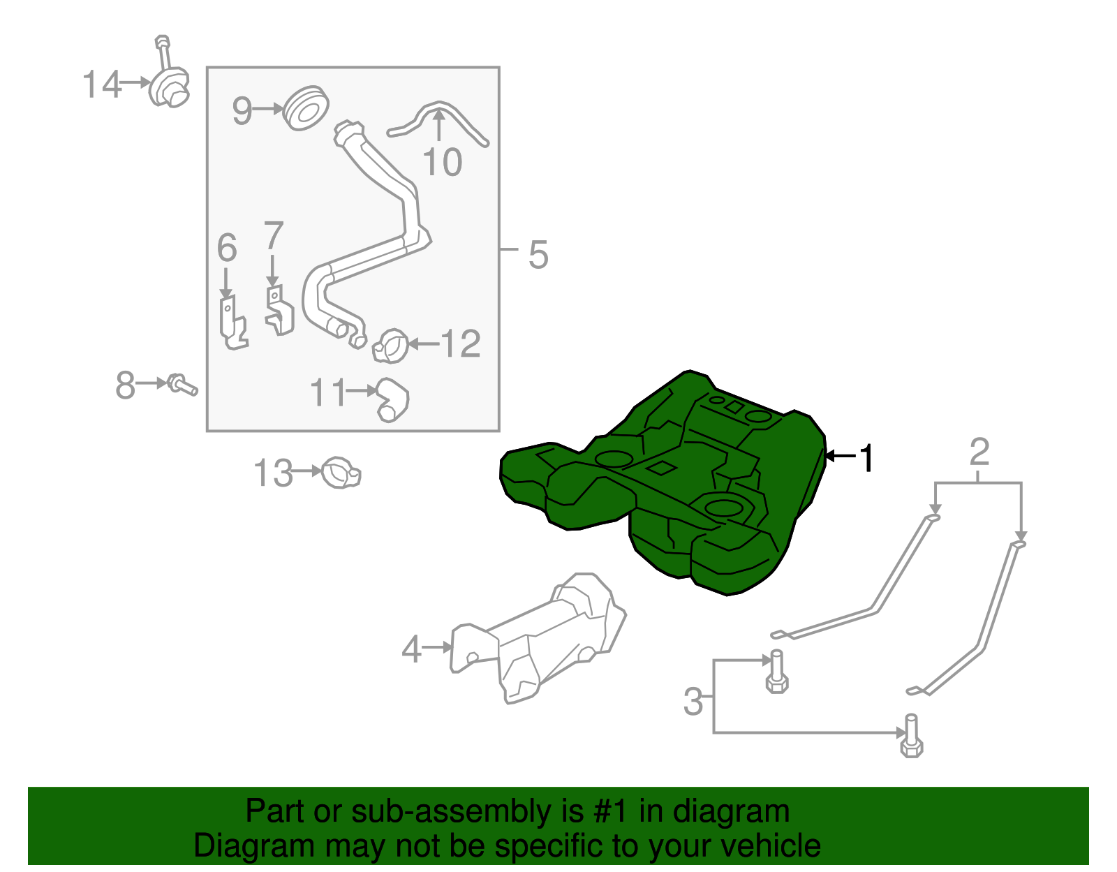 Tank Assembly-Fuel - GM (92202090)