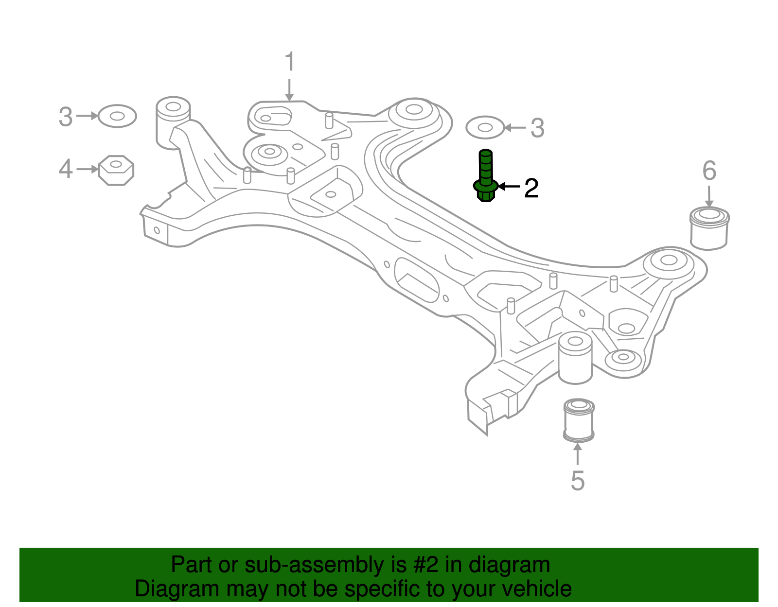 Multi-Purpose Bolt - GM (94500719)