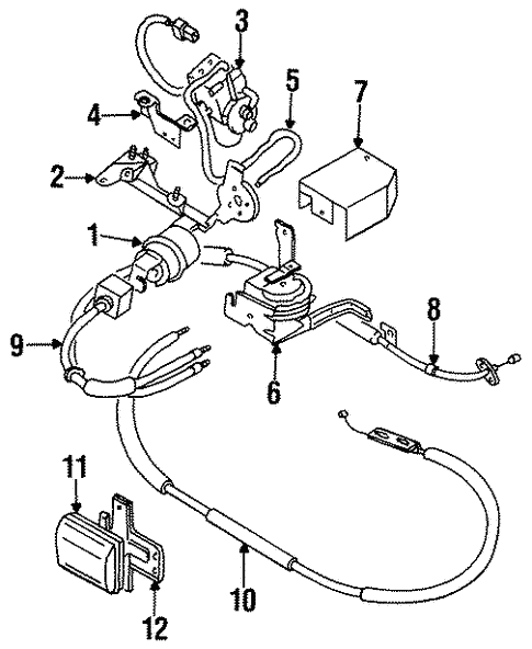 Fuel System Components for 1994 Mitsubishi Galant | MitsubishiParts.com