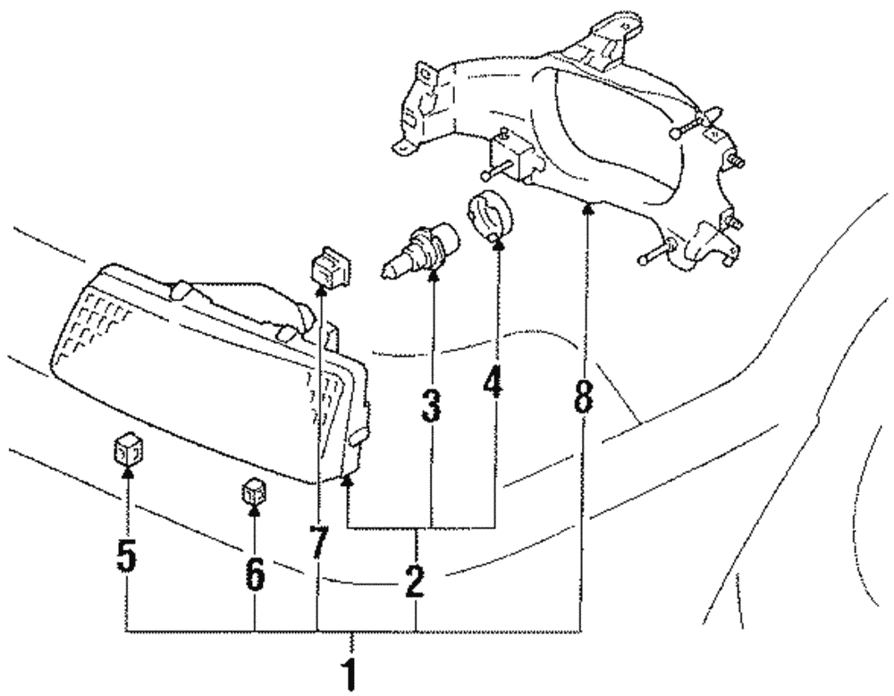 Headlamp Bulb - Toyota (00234-H9004)