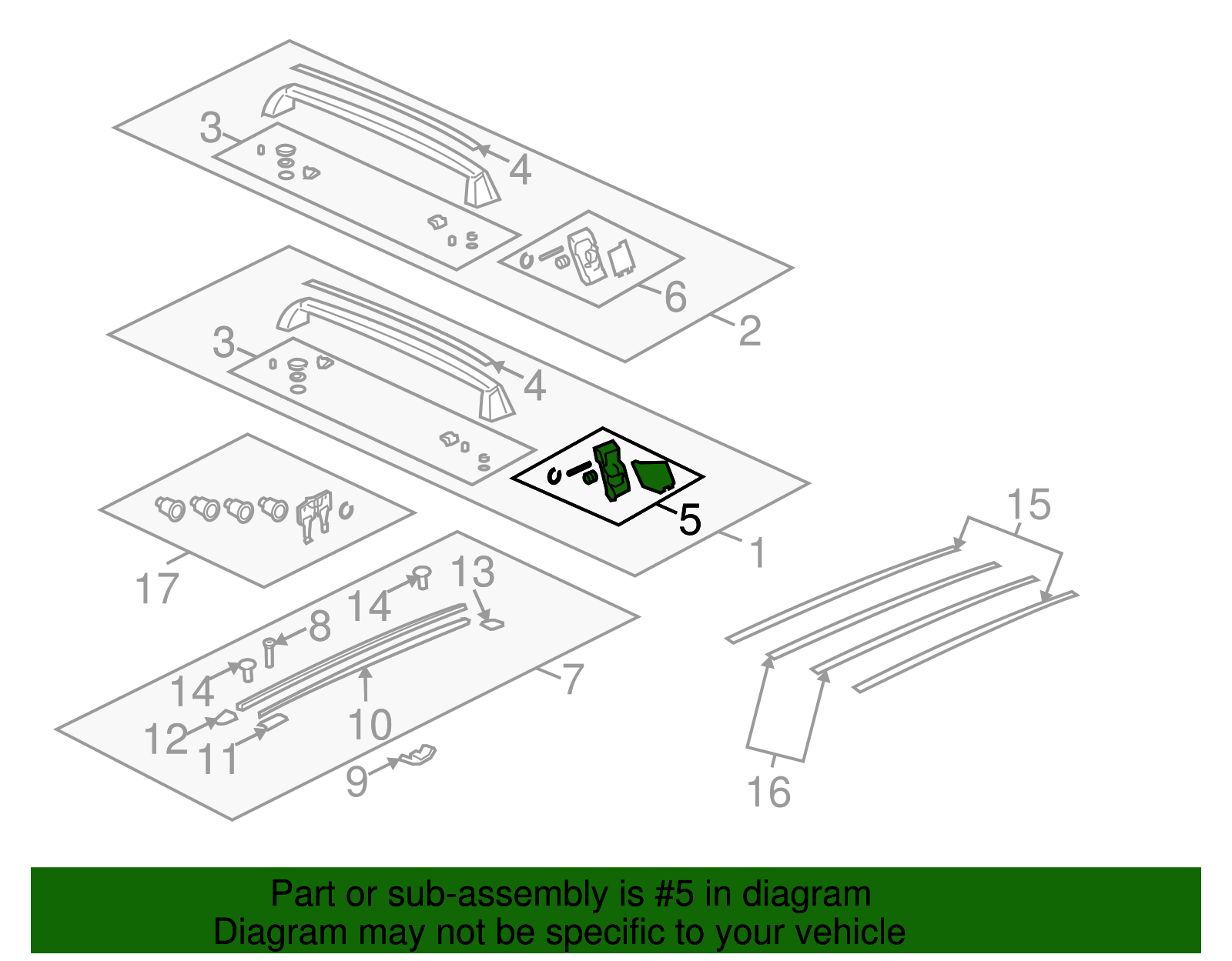Repair Kit - Volkswagen (7L6-860-170-A-QZL)