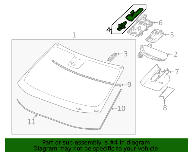 2022 Chevrolet Trailblazer Inside Air Moisture and Windshield