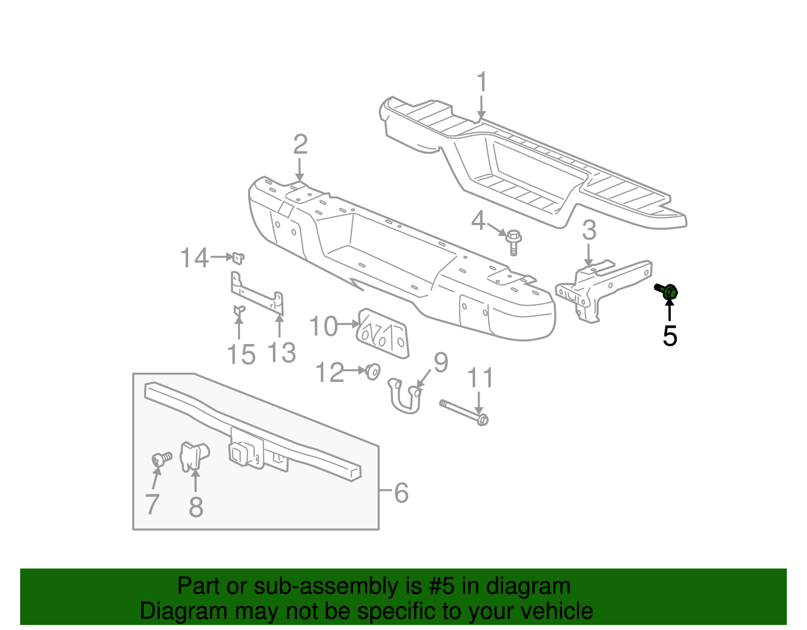 Front Differential Carrier Bolt - GM (11561075)