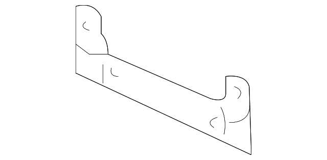 Rear License Plate Bracket (15850417)
