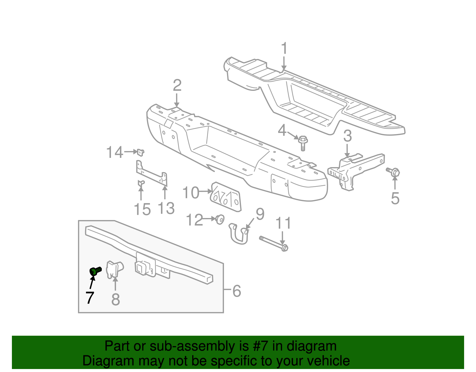 Multi-Purpose Bolt - GM (15596436)