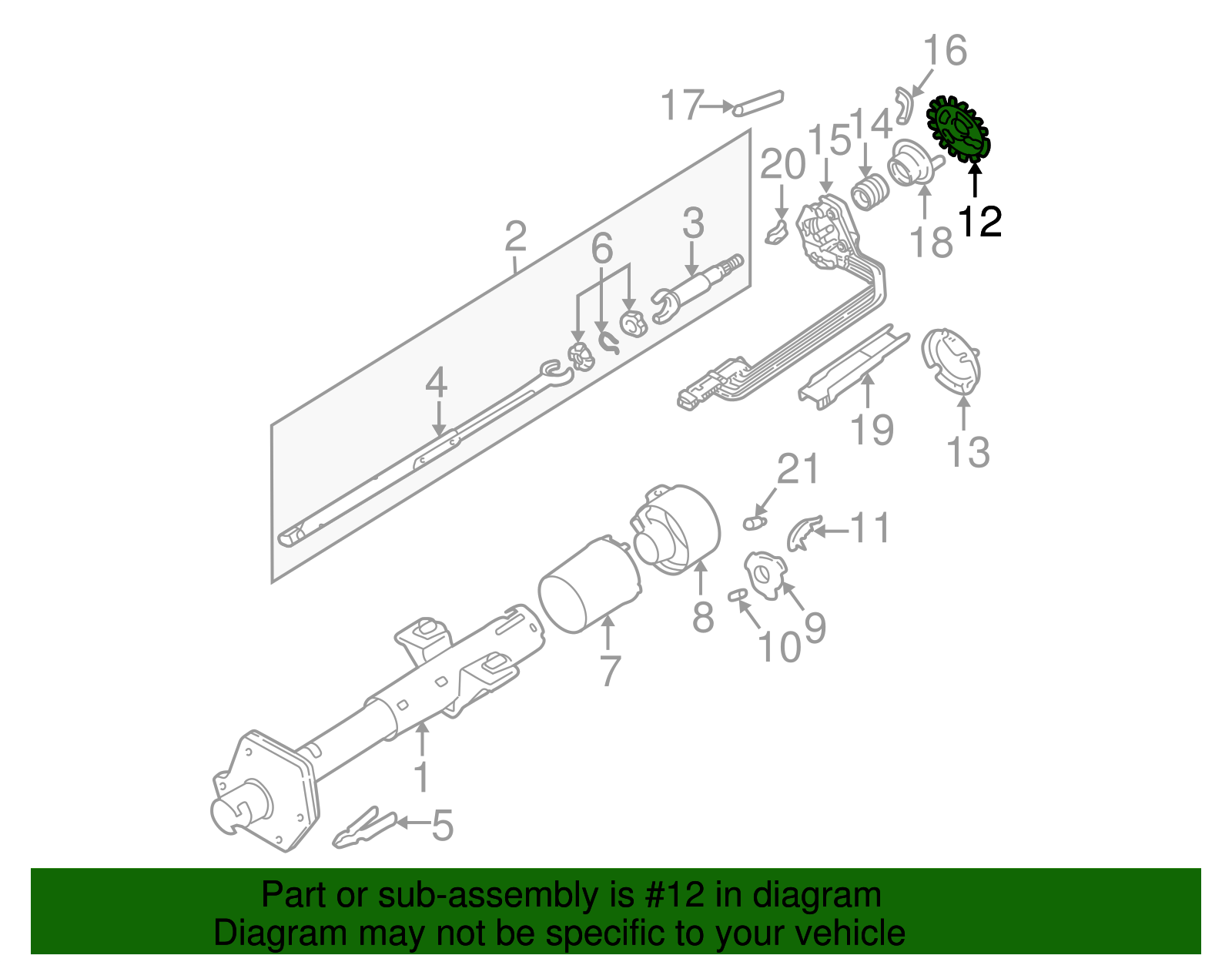 Shaft Lock Plate - GM (7837171)