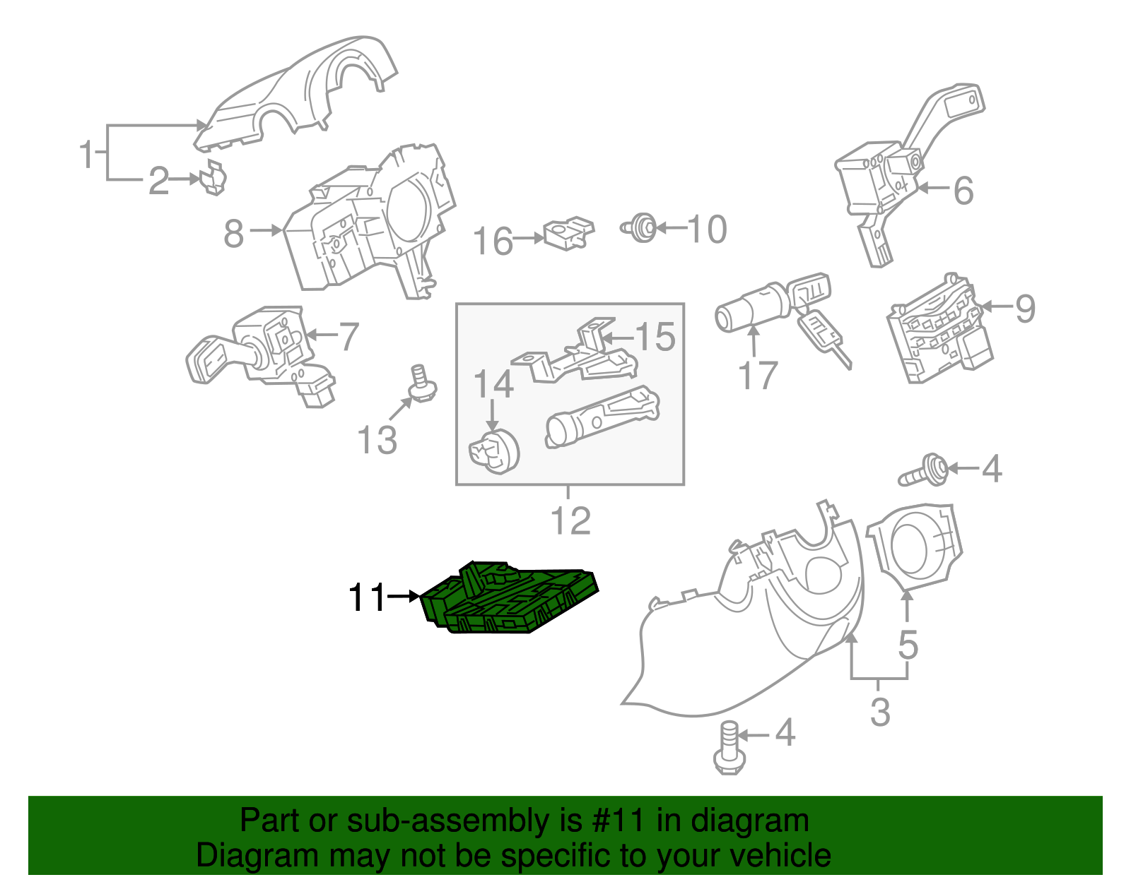 1K0-953-549-CH - Control Module 2009-2011 Volkswagen Tiguan | Euro ...