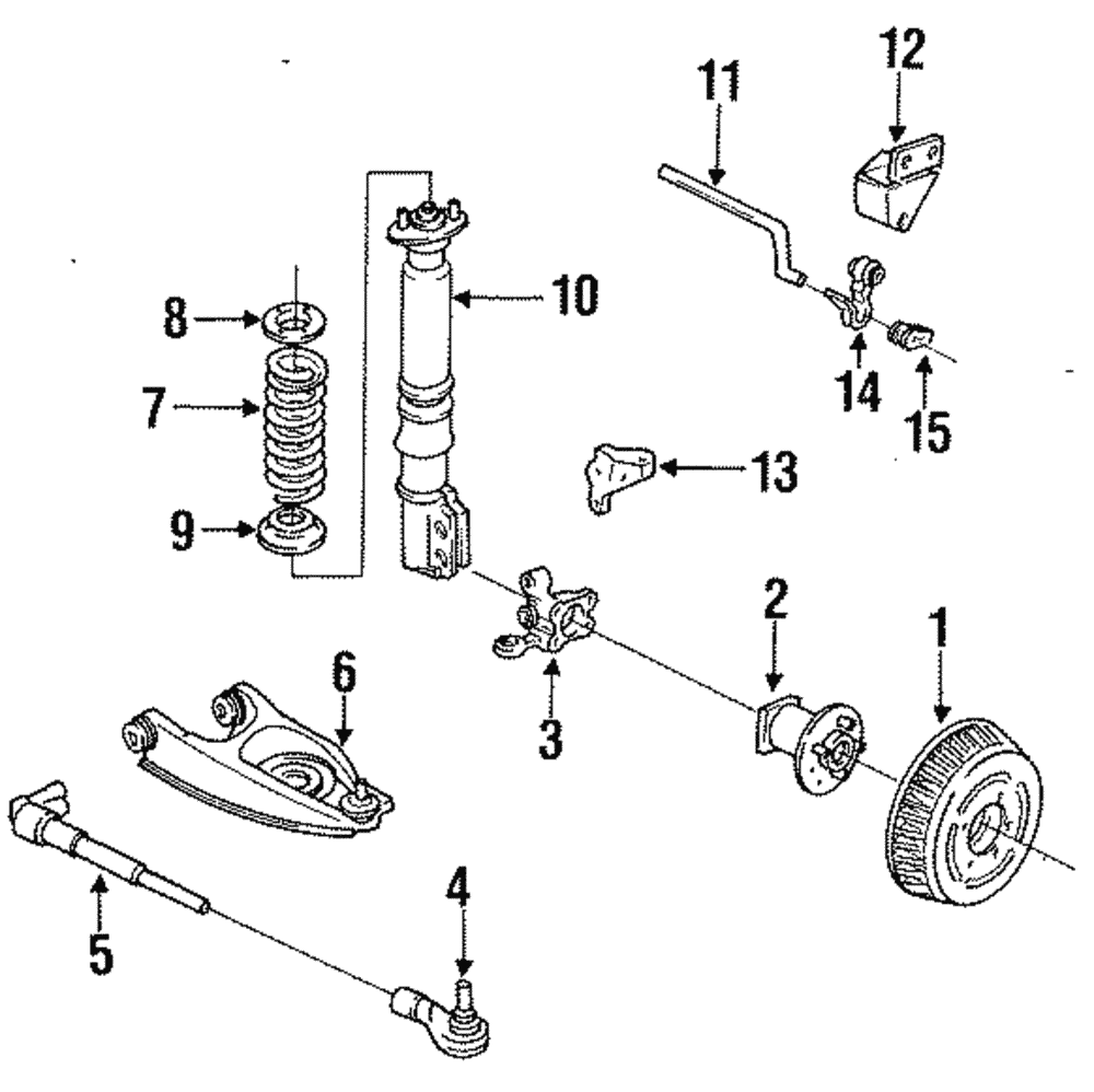Hub & Bearing - GM (7470541)