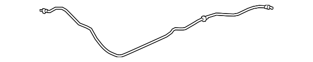 Black Hood Primary Latch Release Cable - GM (84406170)