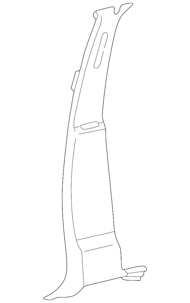 Center Pillar Trim - Ford (YL7Z-7824356-AAD)