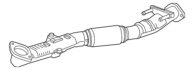 Exhaust Front Pipe - GM (84402048)