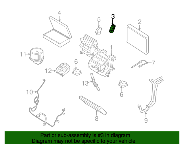 20052016 Land Rover Expansion Valve JQD500010 OEM Parts Online