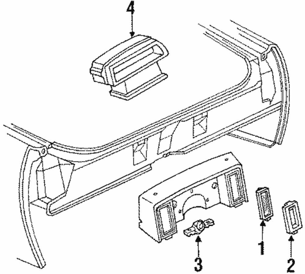 Lamp Assembly-License - GM (912345)