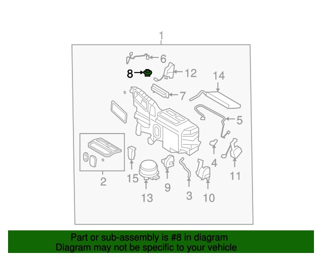 7T4Z19A706A HVAC Blower Motor Resistor 20072011 Ford Ford Parts